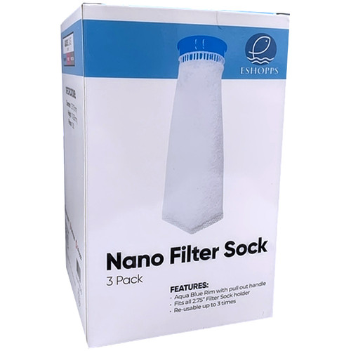 Eshopps Nano Filter Sock 2.75" (3 Pack)
