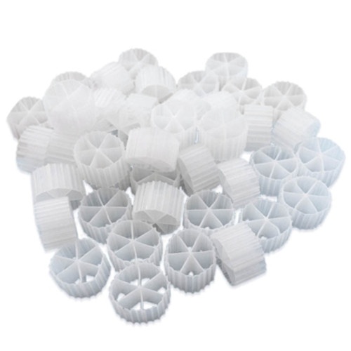 Tideline MBBR (Moving Bed Biofilm Reactor) Media - Small - 1 gallon, 5/8” Diameter, 3/8” Height
