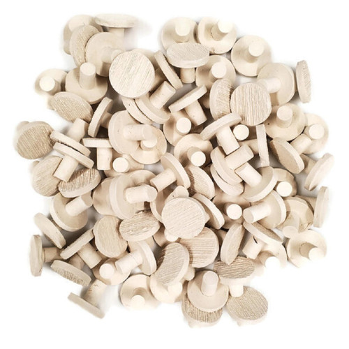 Ocean Wonders Ceramic Large Coral Frag Plugs, 100 Pack