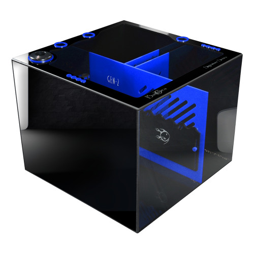 Bashsea SS-Cube Signature Series Sump, 20 x 20 x 16 in. - Blue/Black