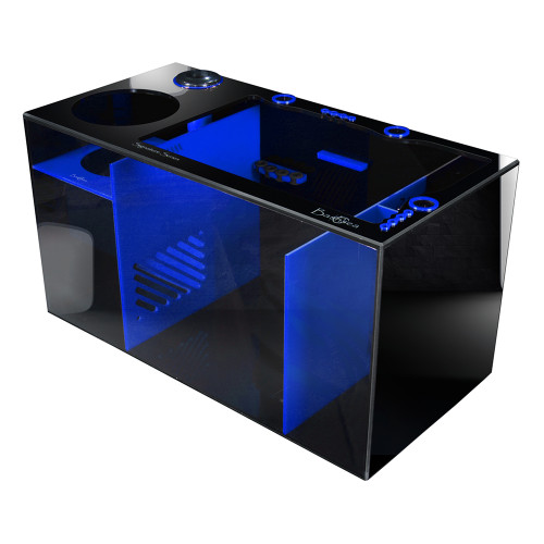 Bashsea SS-30 Signature Series Sump, 30 x 15 x 16 in. - Blue/Black