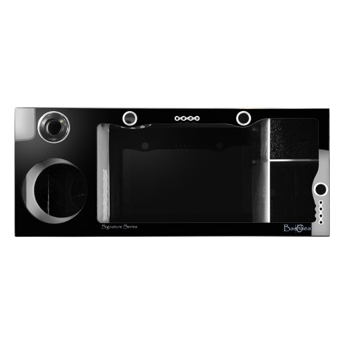 Bashsea SS-36 Signature Series Sump, 36 x 15 x 16 in. - White/Black