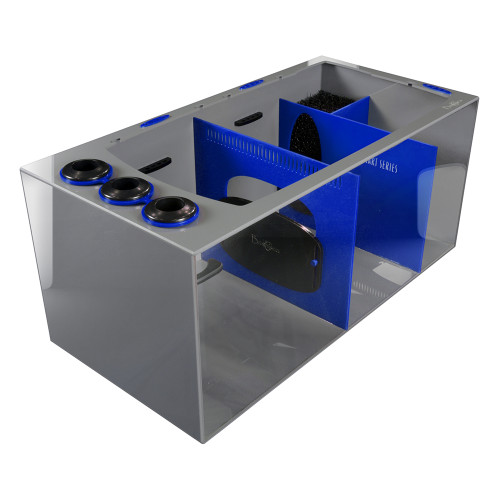Bashsea SMS-3018 Smart Series Sump, 30 X 18 X 16 in. - Blue/Gray