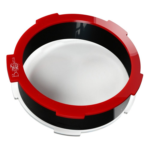 Bashsea I Sea 8 Coral Viewer 8.5 x 8.5 x 2.5 in. - Red