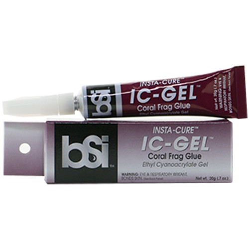 IC-GEL Insta-Cure Coral Glue, Cyanoacrelate Gel 20gr.
