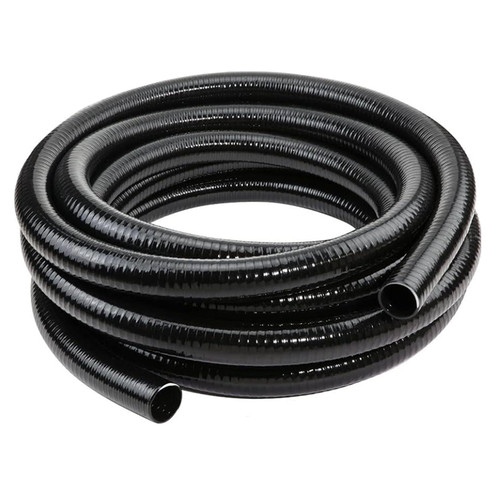 2" Flexible PVC Pipe BLACK , Sold Per Linear Foot