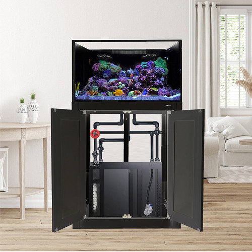 IM EXT 112 Gallon Lagoon Aquarium Complete Reef System – Black (Made to Order)