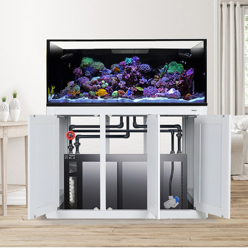 IM EXT 150 Gallon Lagoon Aquarium Complete Reef System – White (Made to Order)