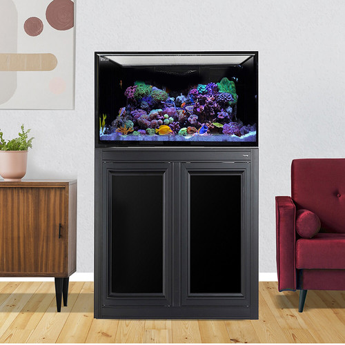 IM INT 112 Lagoon Aquarium w/ APS Stand - Black (Made to Order)