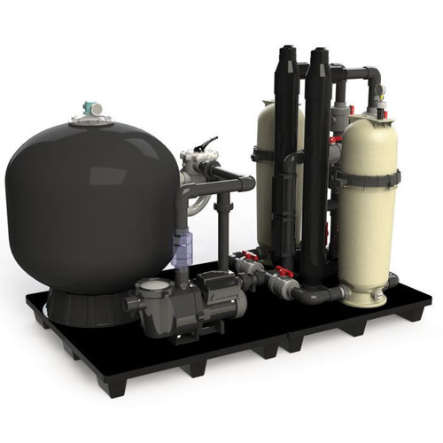 Pentair Commercial Filtration System - Sparus w/CFT 230V 3HP - Sand Filter - 80 watts