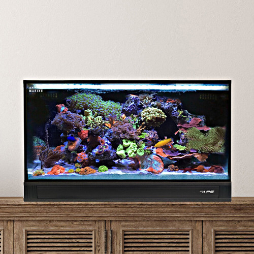 IM NUVO Fusion 25 Lagoon PRO 2 Aquarium - Bundle Kit With APS Pedestal - Black