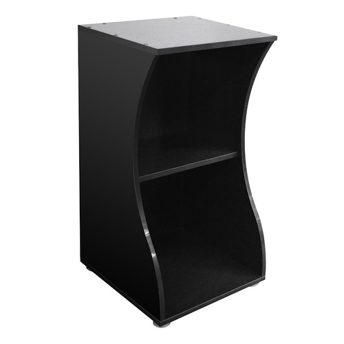 Fluval Flex 2.0 15 gal Aquarium, Black Full Kit w/ Black Stand