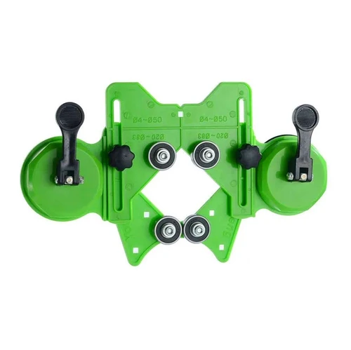 Diamond Glass Bit Guide with 2 Suction Holder