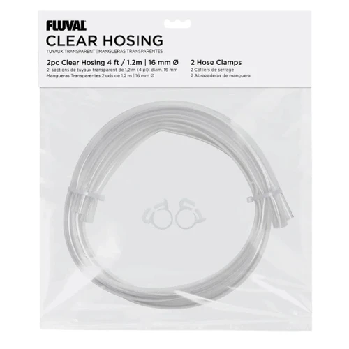Fluval Clear Hosing, 4 ft / 1.2 m