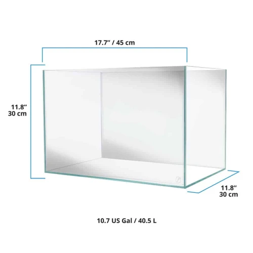 Fluval Visi-White 45P Aquarium Set, 10.7 US Gal / 40.5 L