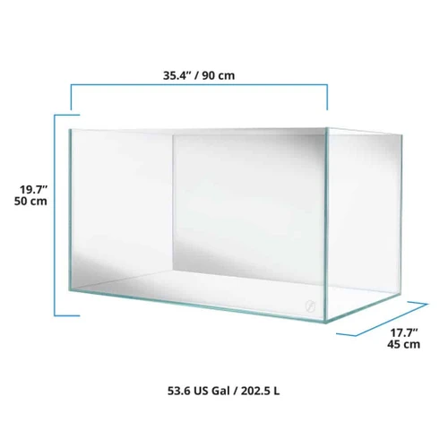 Fluval Visi-White 90P Aquarium Set, 53.6 US Gal / 202.5 L
