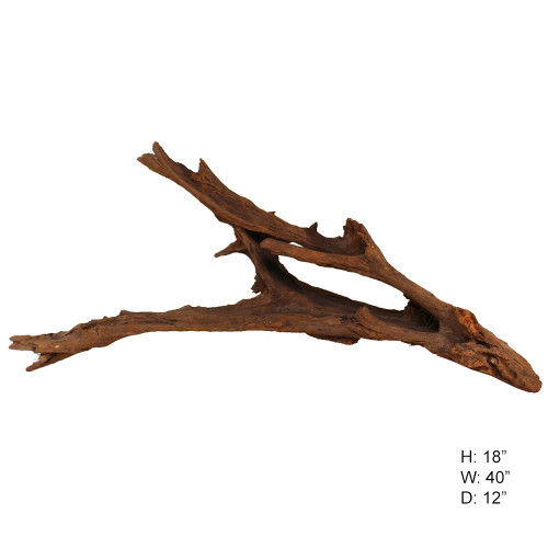 Malaysian Driftwood, Super WYSIWYG 18" x 40"
