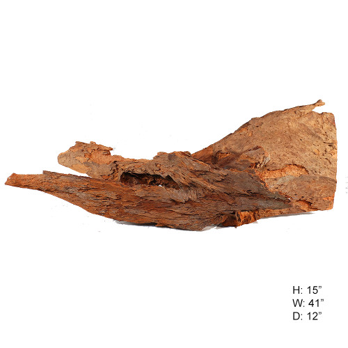 Malaysian Driftwood, Super WYSIWYG 15" x 41"