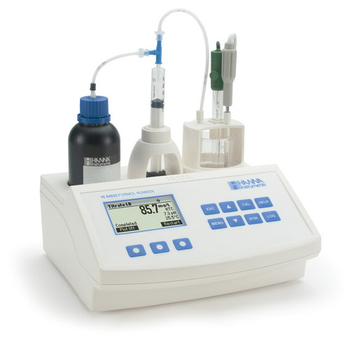 Hanna HI84533U-01 Mini Titrator for Measuring Formol Number in Wine and Fruit Juice
