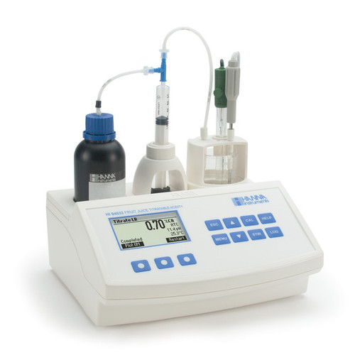 Hanna HI84532U-01 Mini Titrator for Measuring Titratable Acidity in Fruit Juice
