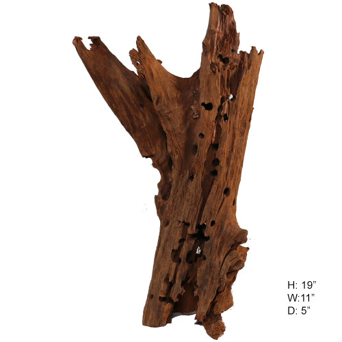 Malaysian Driftwood, Super WYSIWYG 19" x 11"