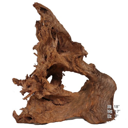 Malaysian Driftwood, Super WYSIWYG 18" x 17"