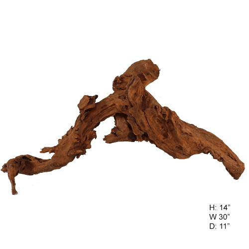 Malaysian Driftwood, Super WYSIWYG 14" x 30"
