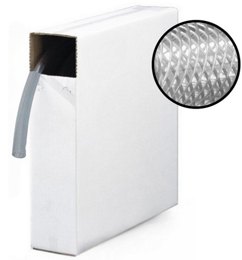 Braided VInyl Tubing - 3/4" ID x 1" OD, per foot