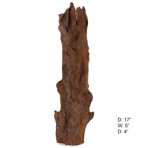 Malaysian Driftwood, Super WYSIWYG 17" x 5"