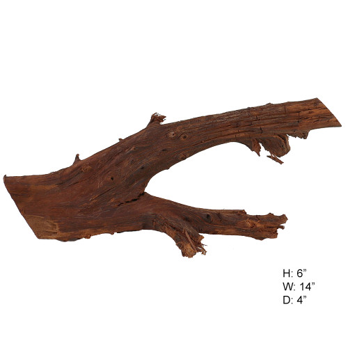 Malaysian Driftwood, Super WYSIWYG 6" x 14"