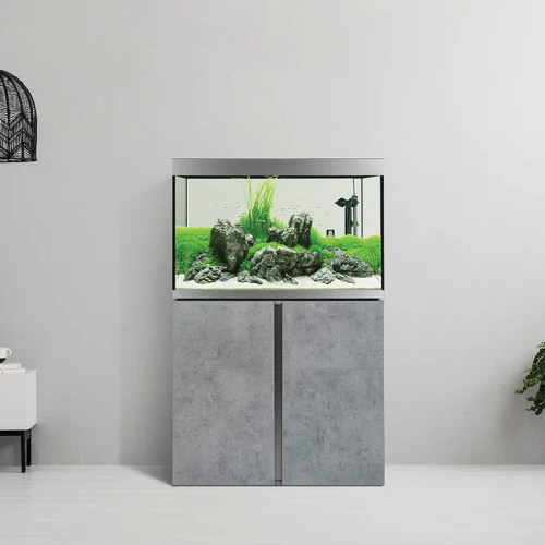 Fluval Siena Aquarium Set, 72 US Gal - Gray