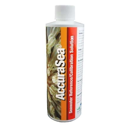 Two Little Fishes AccuraSea. Seawater Reference and Calibration Solution, 250 ml.