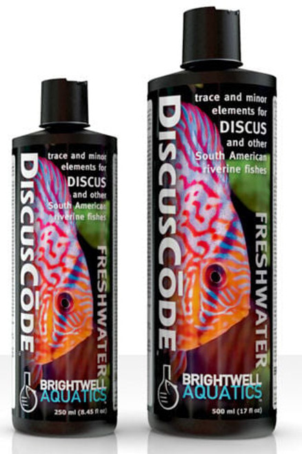 Brightwell Aquatics DiscusCode trace mineral supplement for Discus, 500 ml. / 17 oz.