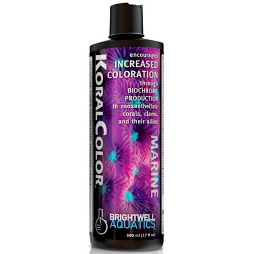 Brightwell Aquatics KoralColor - Encourages Increased Coloration in Corals,  2 Liters / 67.6 oz.