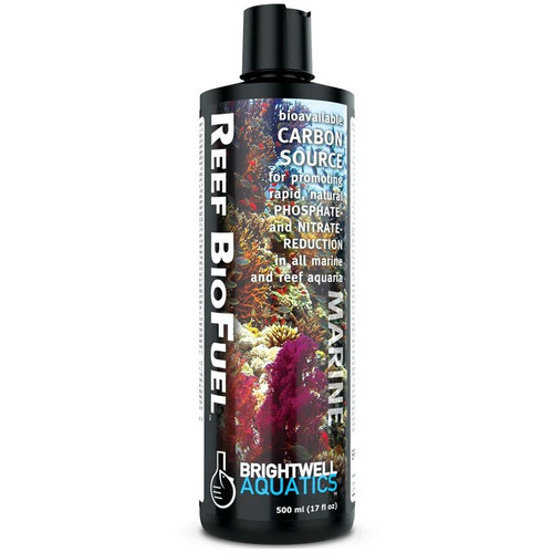 Brightwell Aquatics Reef BioFuel - Enhances Nutrient Uptake in Marine Aquaria, 500 ml. / 17 oz.