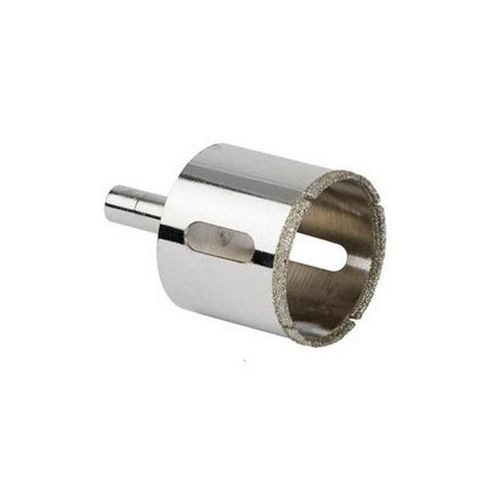  45mm, 1.75" Diamond Coated Glass Drill Bit / Hole Saw for 1"  sch. 40 Bulkheads  