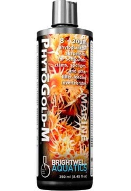 Brightwell Aquatics PhytoGold-M - Golden Phytoplankton (medium) 8-20 micron, 20 liter / 5.3 gal.