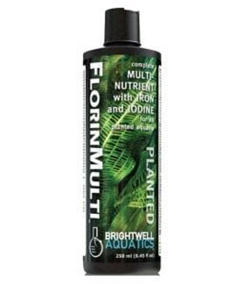 Brightwell Aquatics FlorinMulti Multi-Nutrient Fertilizer for Planted Fresh Water Aquaria, 2 liter / 67.6 oz.