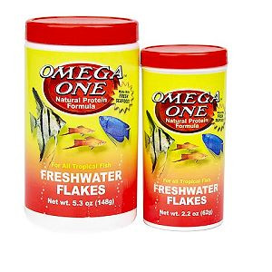 Omega One Freshwater Flakes, 1 oz.