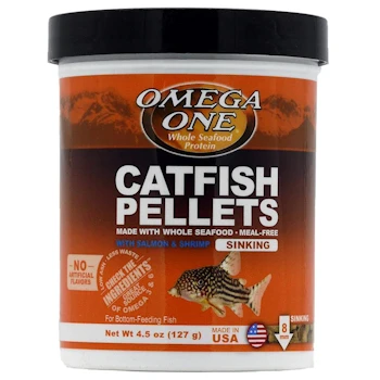 Omega One Catfish Pellets, 4.5 oz.