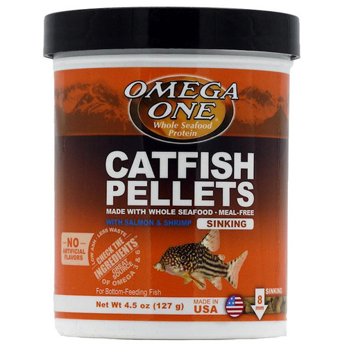 Omega One Catfish Pellets, 4.5 oz.