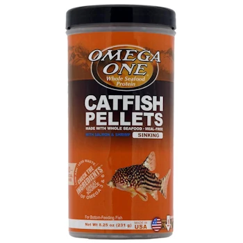 Omega One Catfish Pellets, 8.25 oz.