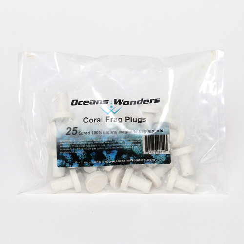 Ocean Wonders Coral Frag Plugs 25 pcs.