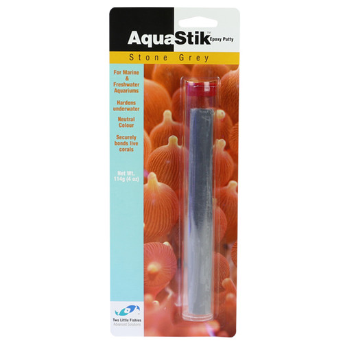 Two Little Fishes AquaStick Aquarium Epoxy, 4 oz. Gray