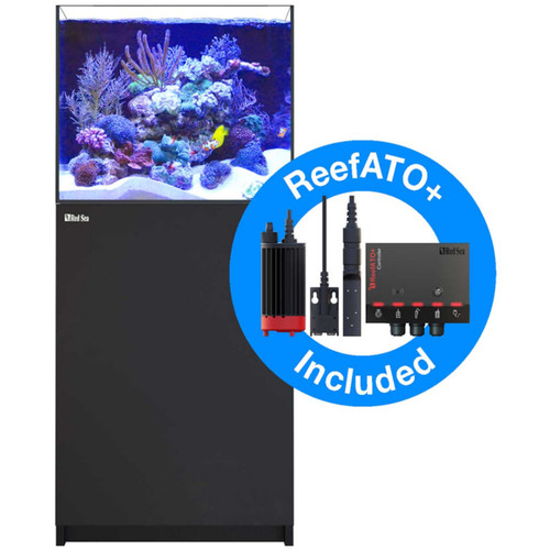 Red Sea Reefer 170 G2+, 33 Gal. Aquarium Kit, Black