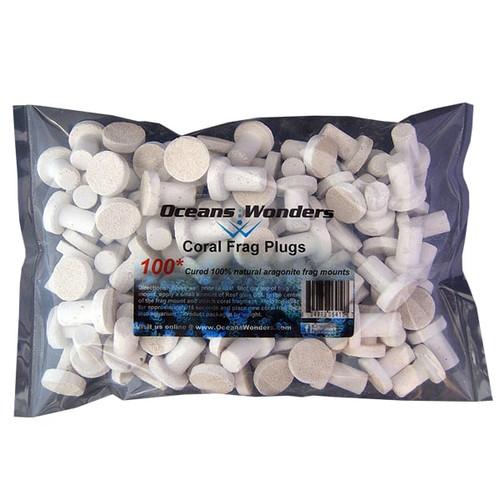 Ocean Wonders Coral Frag Plugs 100pc