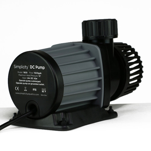 Simplicity DC-3200 Water Pump, 3,200GPH, 84W