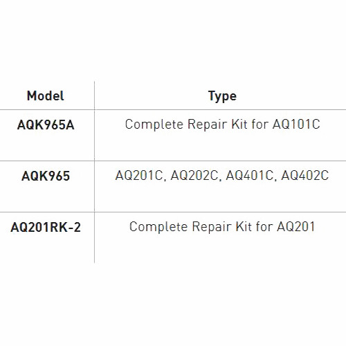 Repair Kit for Sweetwater Rocking Piston Air Compressor AQ201