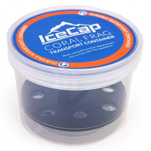 IceCap Coral Frag Transport Container, 8 Plugs