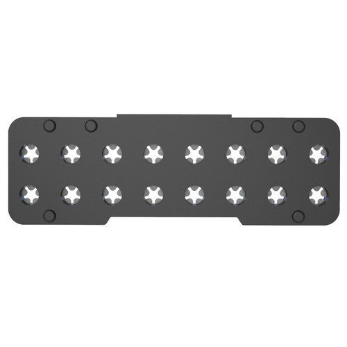 Fiji Cube 16 Holes Magnetic Coral Frag Rack with Plug Locking System